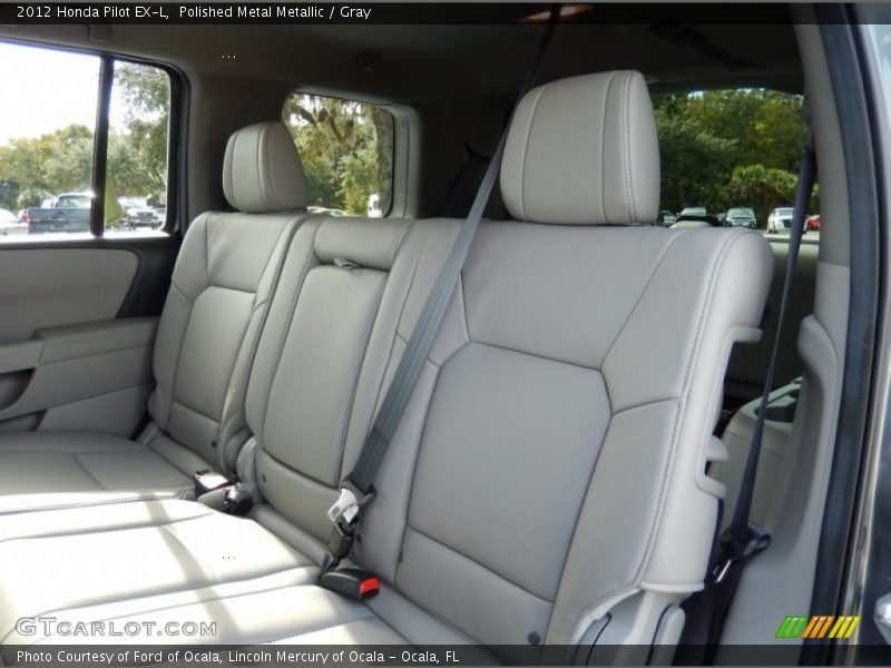 Polished Metal Metallic / Gray 2012 Honda Pilot EX-L