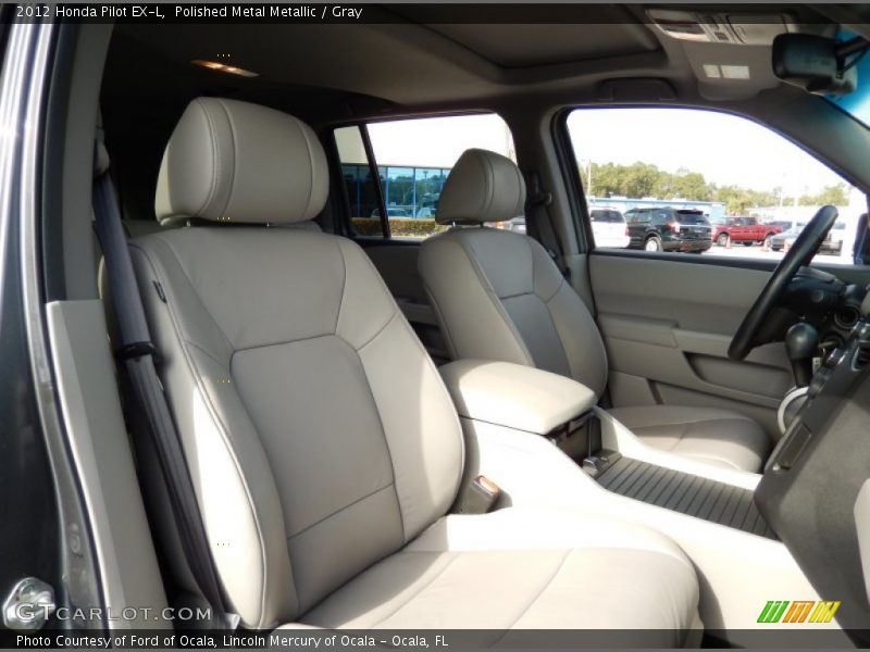Polished Metal Metallic / Gray 2012 Honda Pilot EX-L