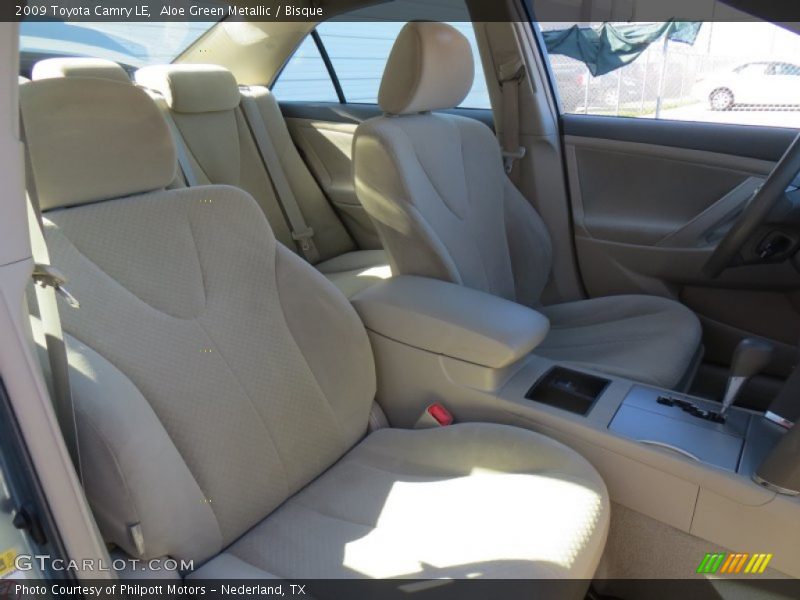 Aloe Green Metallic / Bisque 2009 Toyota Camry LE