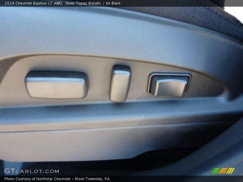Silver Topaz Metallic / Jet Black 2014 Chevrolet Equinox LT AWD