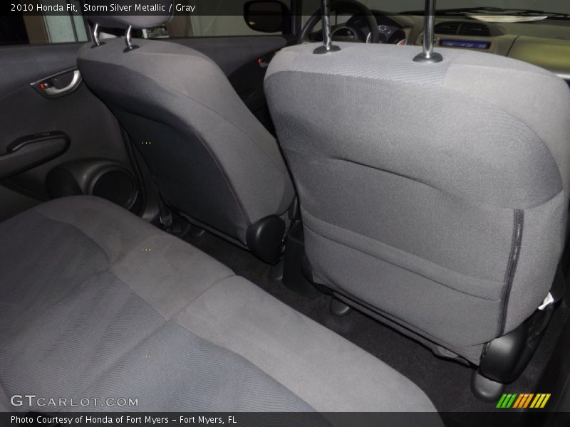 Storm Silver Metallic / Gray 2010 Honda Fit
