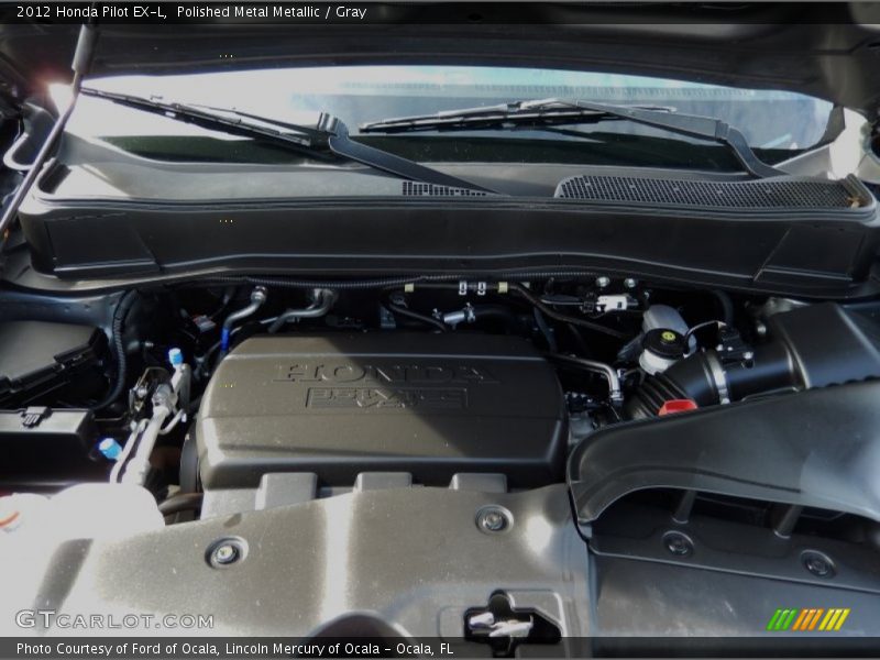 Polished Metal Metallic / Gray 2012 Honda Pilot EX-L