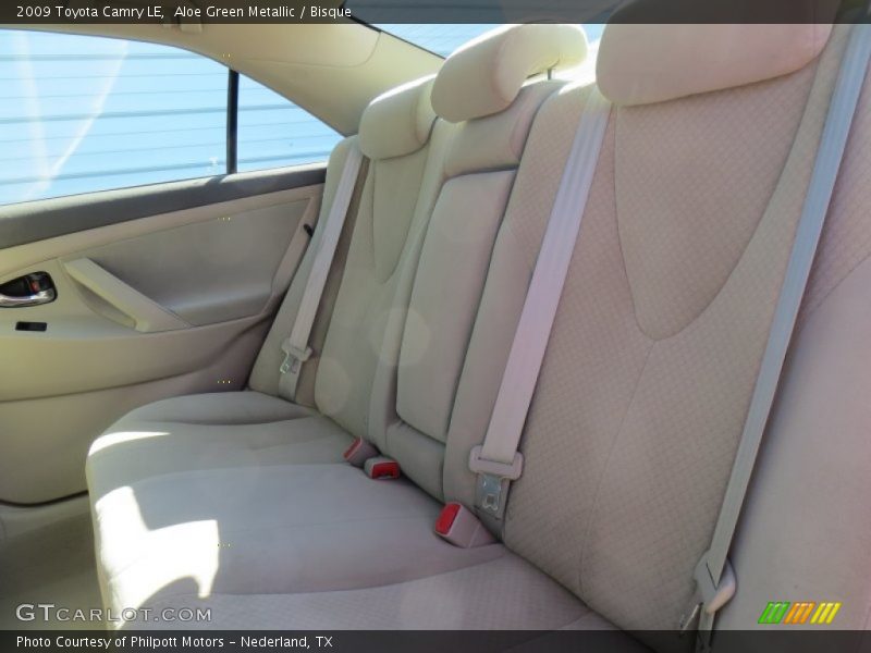 Aloe Green Metallic / Bisque 2009 Toyota Camry LE