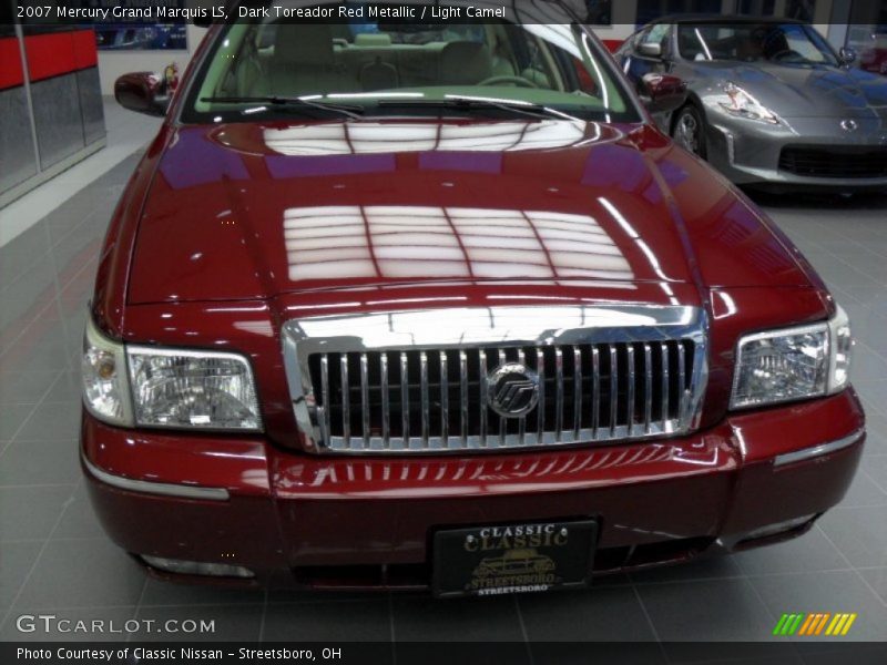 Dark Toreador Red Metallic / Light Camel 2007 Mercury Grand Marquis LS