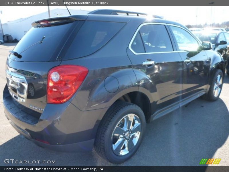 Tungsten Metallic / Jet Black 2014 Chevrolet Equinox LT AWD