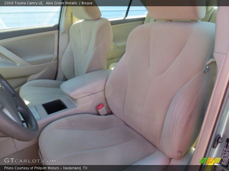 Aloe Green Metallic / Bisque 2009 Toyota Camry LE