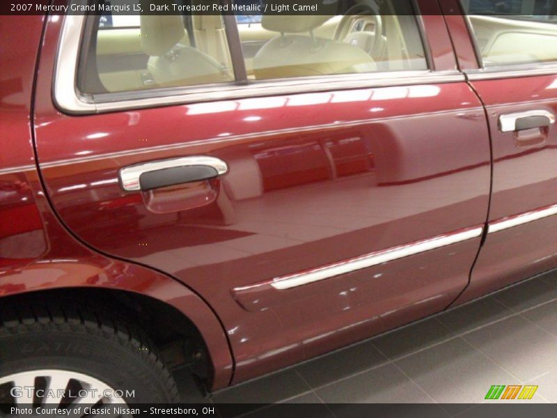 Dark Toreador Red Metallic / Light Camel 2007 Mercury Grand Marquis LS
