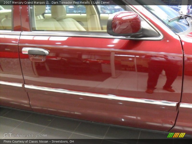 Dark Toreador Red Metallic / Light Camel 2007 Mercury Grand Marquis LS