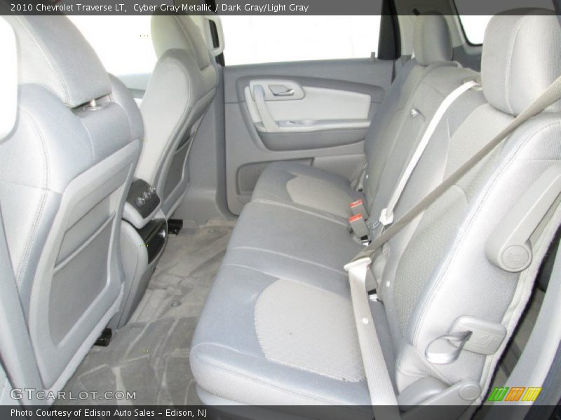 Cyber Gray Metallic / Dark Gray/Light Gray 2010 Chevrolet Traverse LT