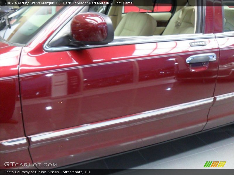 Dark Toreador Red Metallic / Light Camel 2007 Mercury Grand Marquis LS