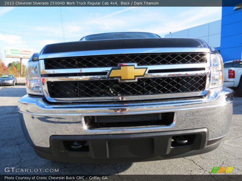 Black / Dark Titanium 2013 Chevrolet Silverado 2500HD Work Truck Regular Cab 4x4