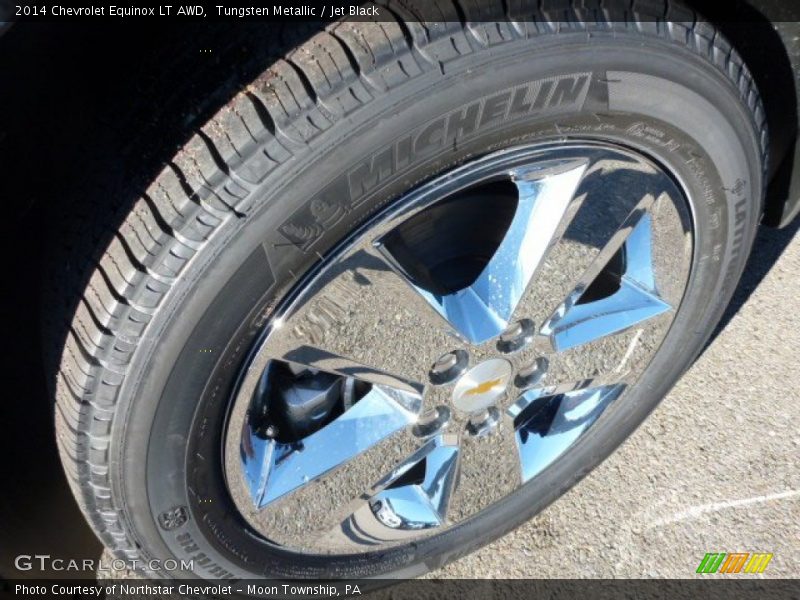Tungsten Metallic / Jet Black 2014 Chevrolet Equinox LT AWD