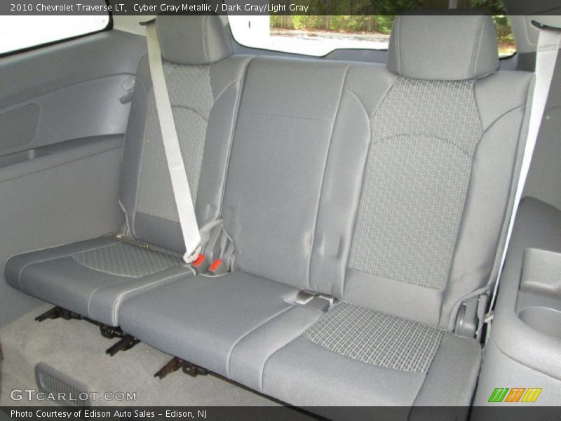 Cyber Gray Metallic / Dark Gray/Light Gray 2010 Chevrolet Traverse LT