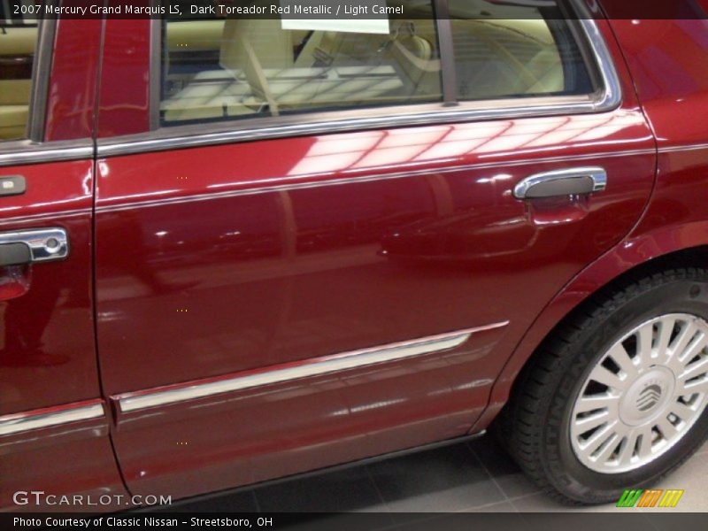 Dark Toreador Red Metallic / Light Camel 2007 Mercury Grand Marquis LS
