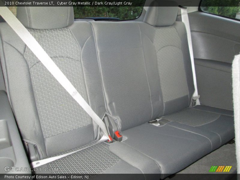 Cyber Gray Metallic / Dark Gray/Light Gray 2010 Chevrolet Traverse LT