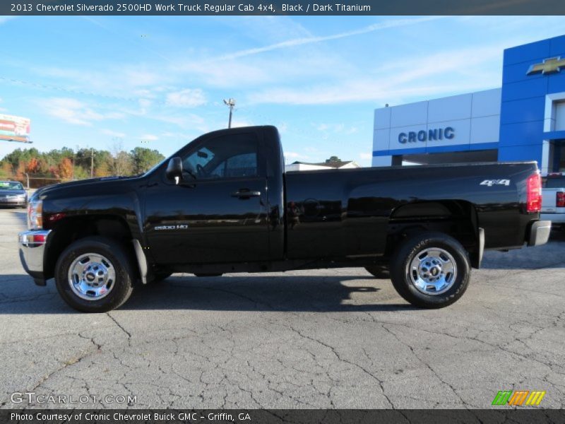 Black / Dark Titanium 2013 Chevrolet Silverado 2500HD Work Truck Regular Cab 4x4