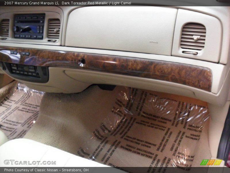 Dark Toreador Red Metallic / Light Camel 2007 Mercury Grand Marquis LS