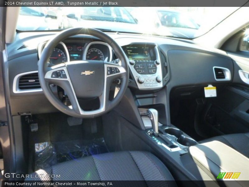Tungsten Metallic / Jet Black 2014 Chevrolet Equinox LT AWD