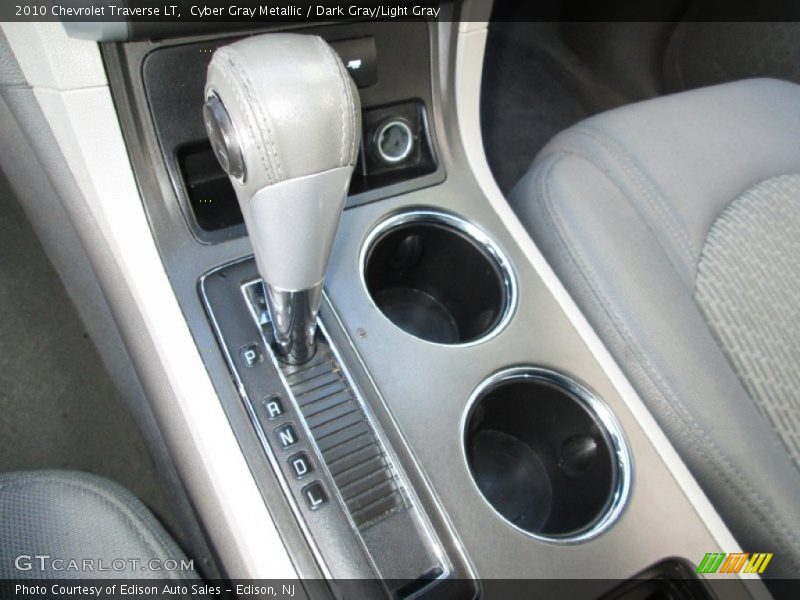 Cyber Gray Metallic / Dark Gray/Light Gray 2010 Chevrolet Traverse LT