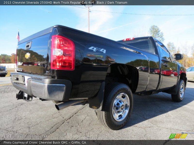 Black / Dark Titanium 2013 Chevrolet Silverado 2500HD Work Truck Regular Cab 4x4