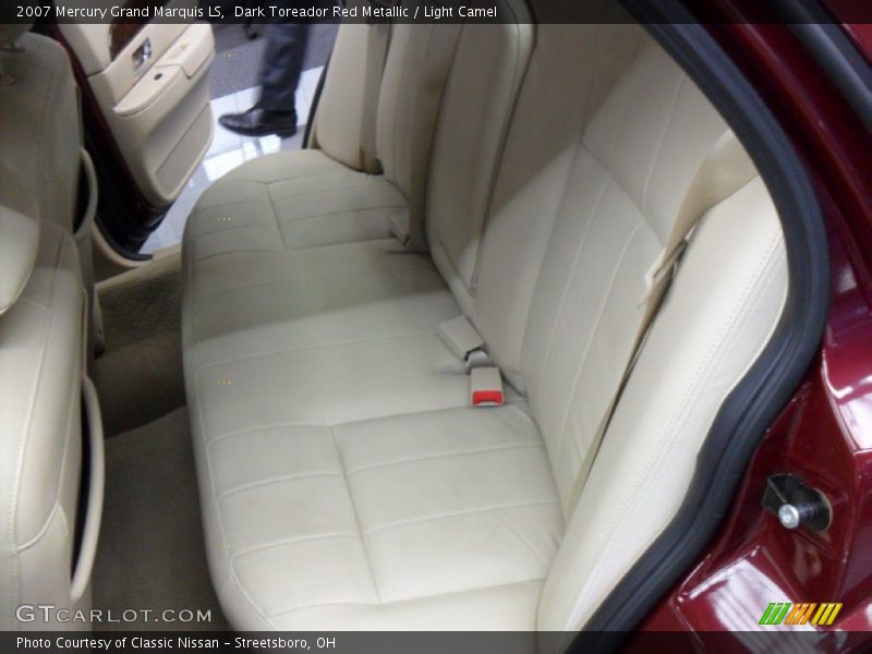 Dark Toreador Red Metallic / Light Camel 2007 Mercury Grand Marquis LS