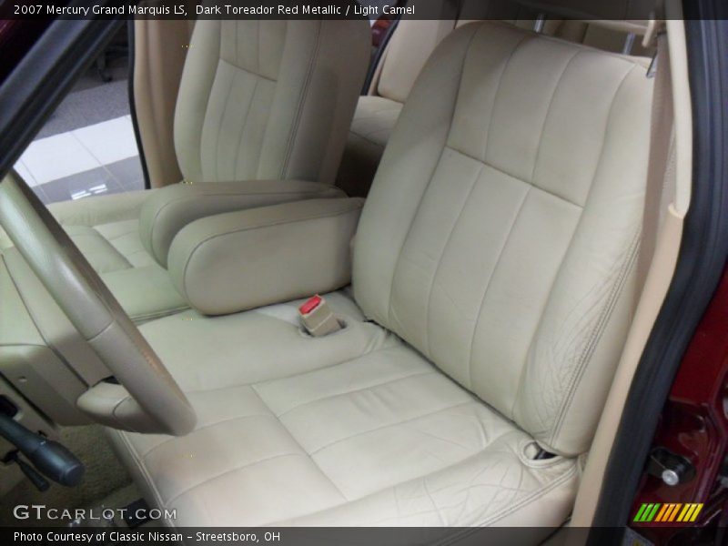 Dark Toreador Red Metallic / Light Camel 2007 Mercury Grand Marquis LS