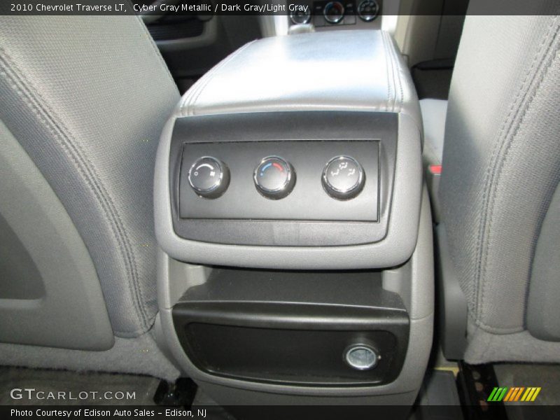 Cyber Gray Metallic / Dark Gray/Light Gray 2010 Chevrolet Traverse LT
