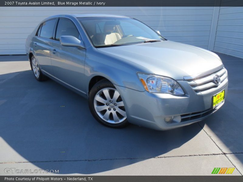 Blue Mirage Metallic / Ivory 2007 Toyota Avalon Limited