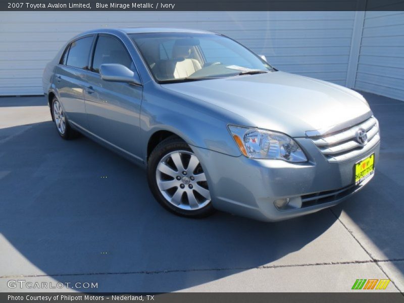 Blue Mirage Metallic / Ivory 2007 Toyota Avalon Limited