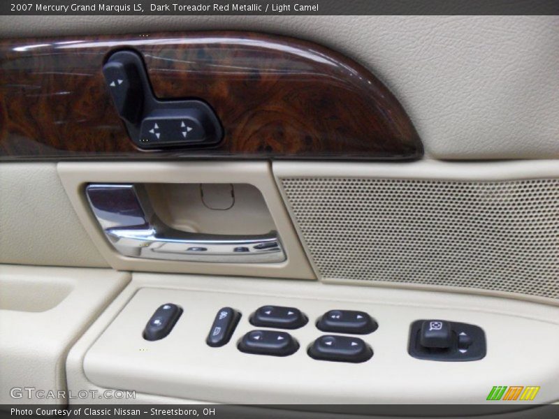 Dark Toreador Red Metallic / Light Camel 2007 Mercury Grand Marquis LS