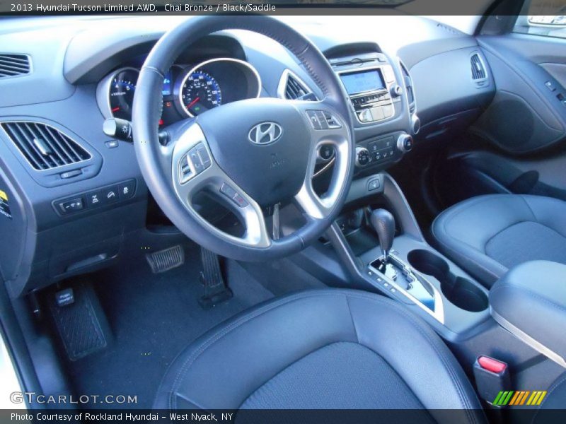Chai Bronze / Black/Saddle 2013 Hyundai Tucson Limited AWD