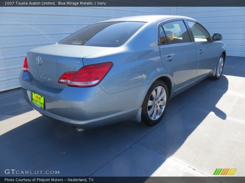 Blue Mirage Metallic / Ivory 2007 Toyota Avalon Limited