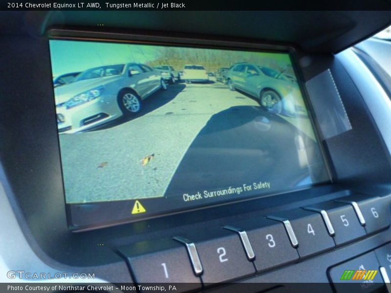 Tungsten Metallic / Jet Black 2014 Chevrolet Equinox LT AWD