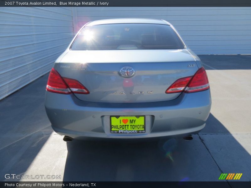 Blue Mirage Metallic / Ivory 2007 Toyota Avalon Limited