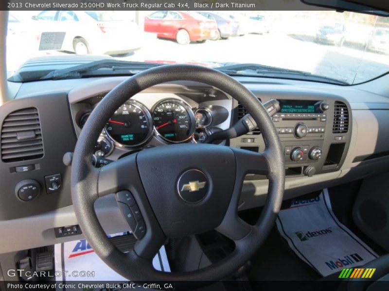 Black / Dark Titanium 2013 Chevrolet Silverado 2500HD Work Truck Regular Cab 4x4