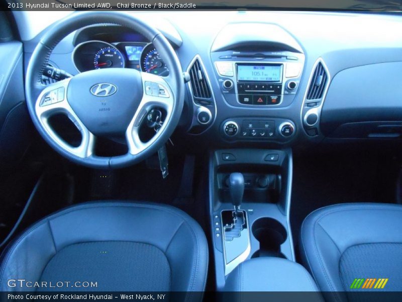 Chai Bronze / Black/Saddle 2013 Hyundai Tucson Limited AWD