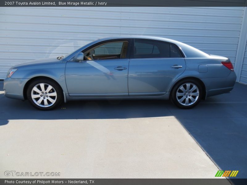 Blue Mirage Metallic / Ivory 2007 Toyota Avalon Limited