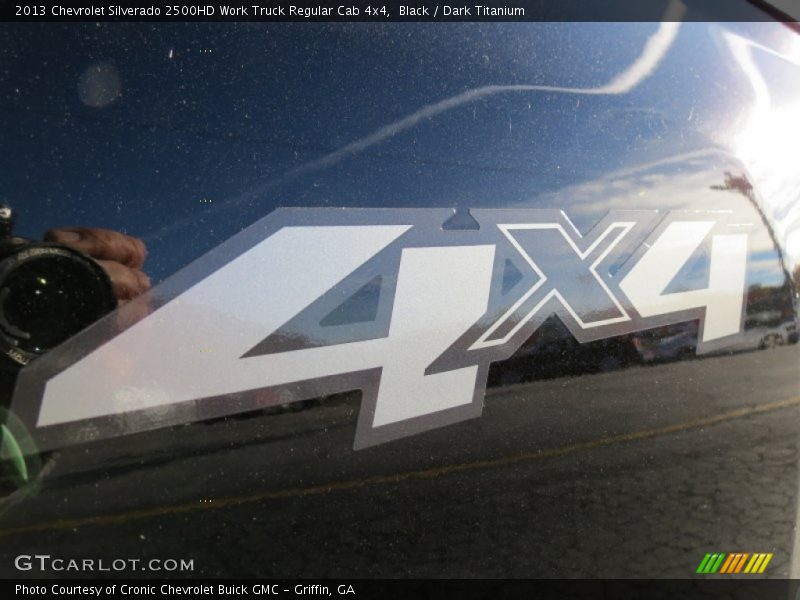 Black / Dark Titanium 2013 Chevrolet Silverado 2500HD Work Truck Regular Cab 4x4