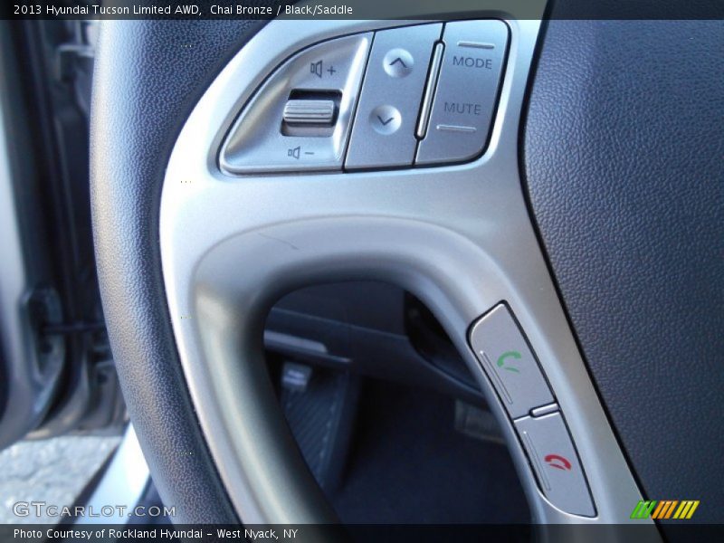 Chai Bronze / Black/Saddle 2013 Hyundai Tucson Limited AWD