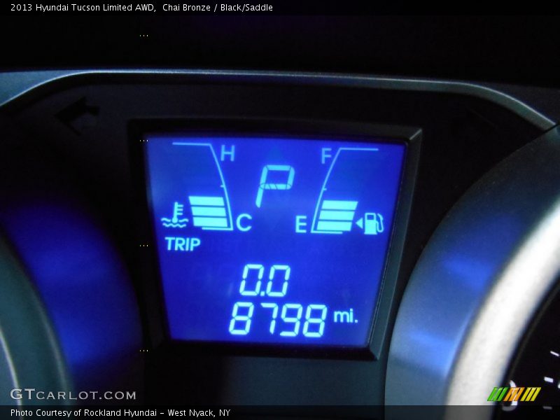 Chai Bronze / Black/Saddle 2013 Hyundai Tucson Limited AWD