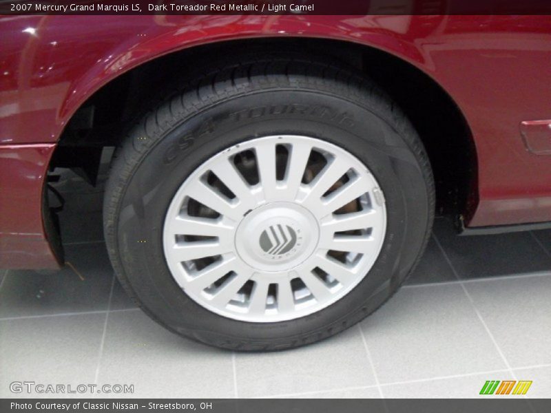 Dark Toreador Red Metallic / Light Camel 2007 Mercury Grand Marquis LS
