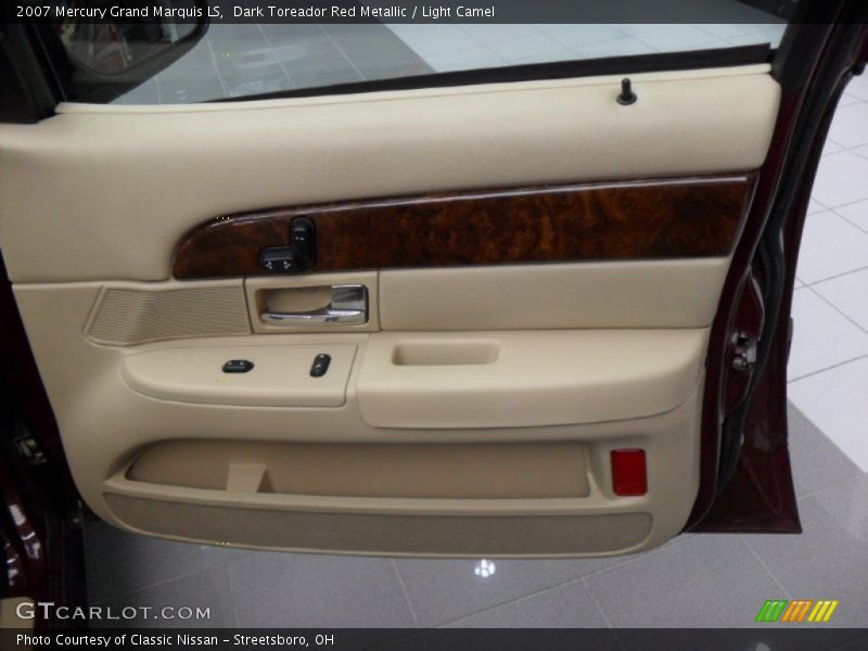 Dark Toreador Red Metallic / Light Camel 2007 Mercury Grand Marquis LS
