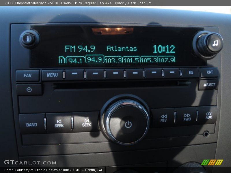 Black / Dark Titanium 2013 Chevrolet Silverado 2500HD Work Truck Regular Cab 4x4