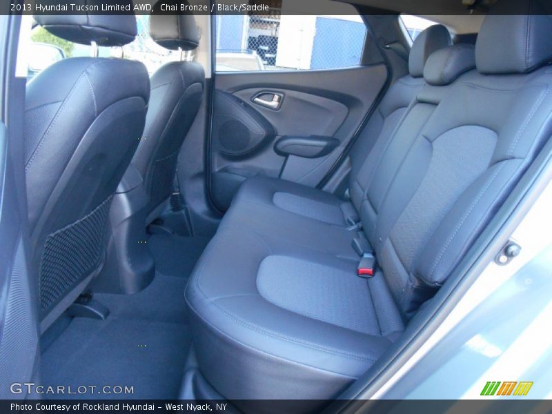 Chai Bronze / Black/Saddle 2013 Hyundai Tucson Limited AWD