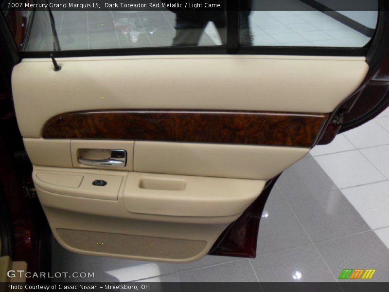Dark Toreador Red Metallic / Light Camel 2007 Mercury Grand Marquis LS