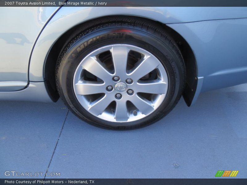 Blue Mirage Metallic / Ivory 2007 Toyota Avalon Limited