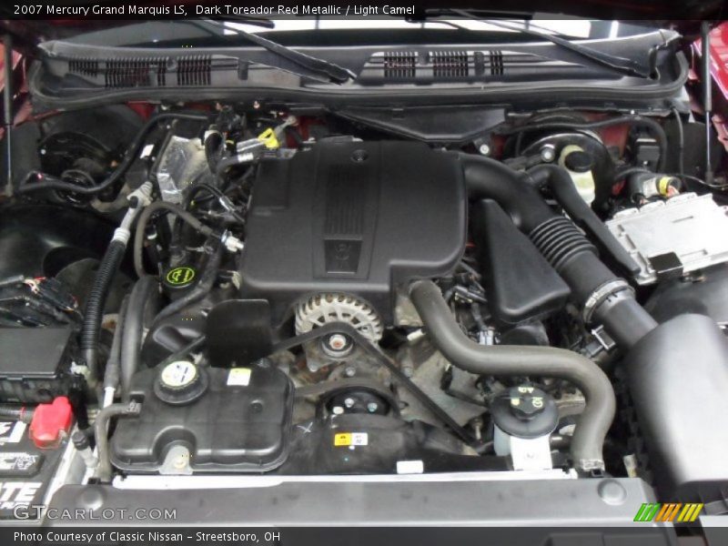 Dark Toreador Red Metallic / Light Camel 2007 Mercury Grand Marquis LS