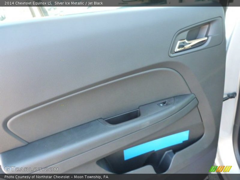 Silver Ice Metallic / Jet Black 2014 Chevrolet Equinox LS