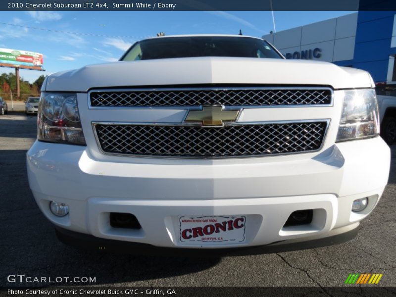 Summit White / Ebony 2010 Chevrolet Suburban LTZ 4x4