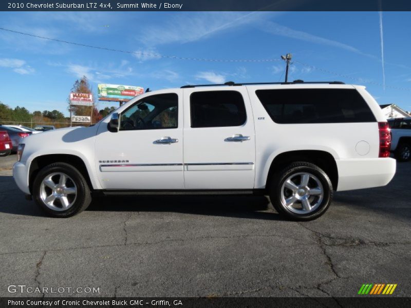 Summit White / Ebony 2010 Chevrolet Suburban LTZ 4x4
